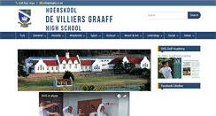 Desktop Screenshot of dvghs.co.za